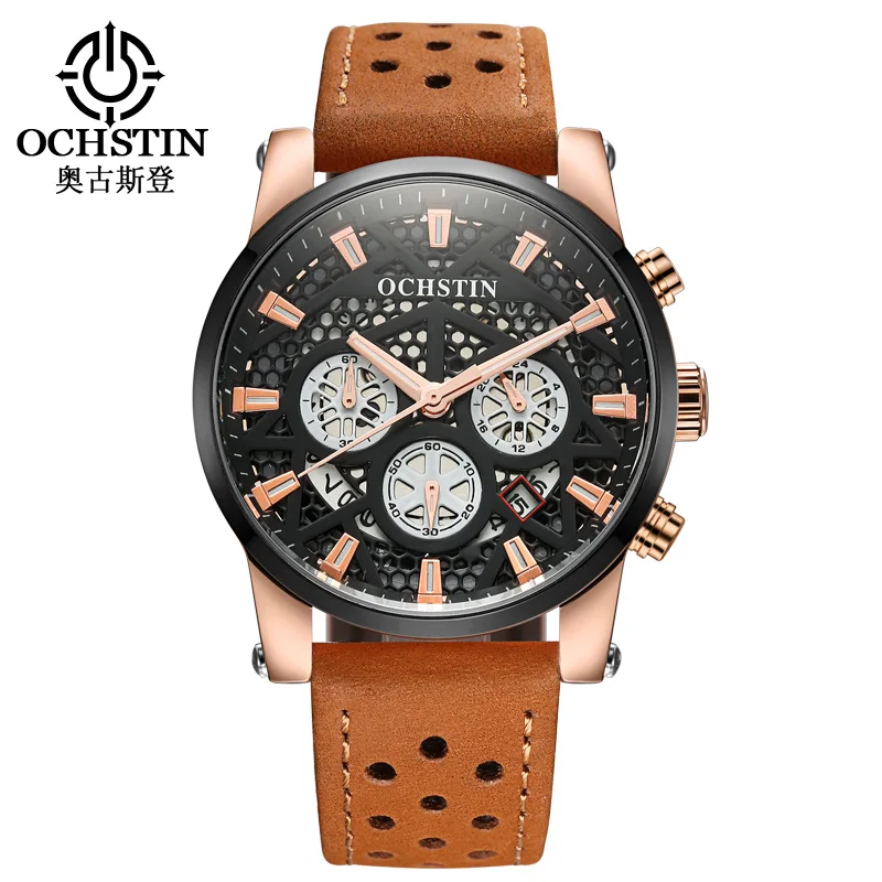 Часы мужские кварцевые с хронографом в стиле милитари|watch brand men|watch forwatches for men |