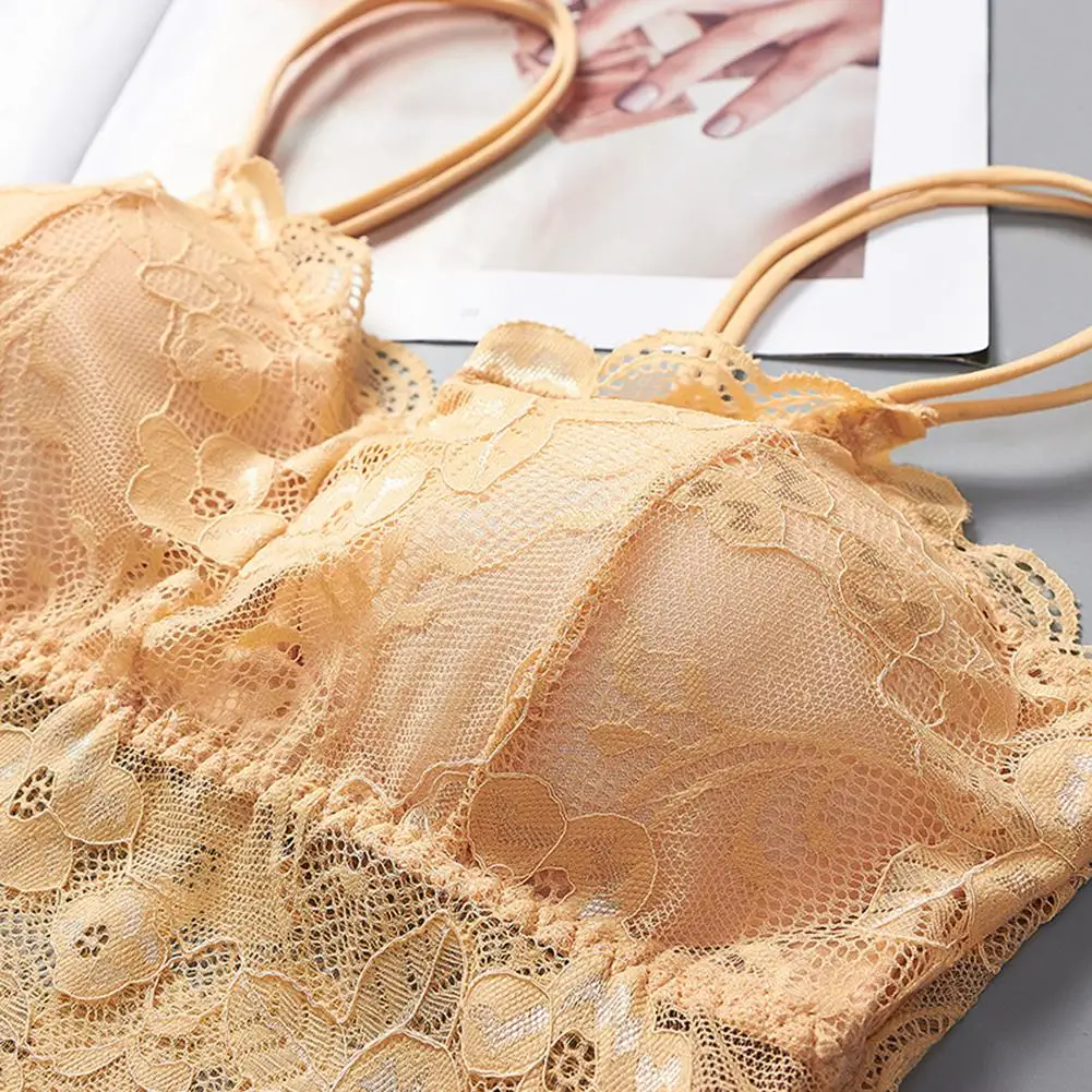 DSstyles женские сексуальные цветочные кружевные топы на тонких бретельках