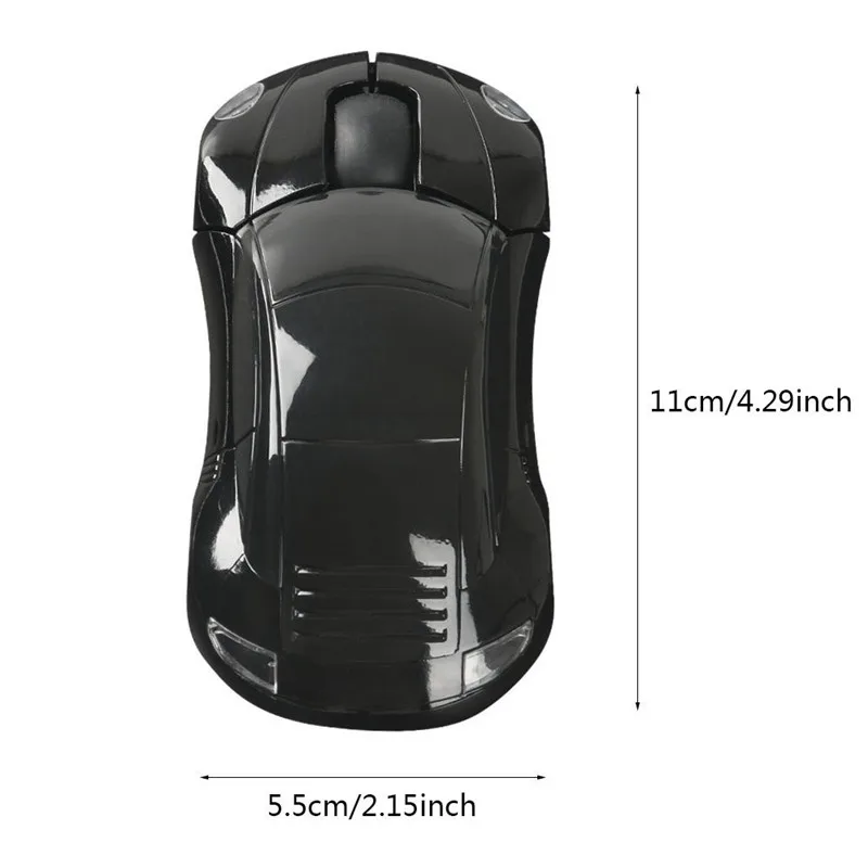 BinFul беспроводная мышь Спортивная оптическая Автомобильная 2 4 Ghz игровая игра 1600