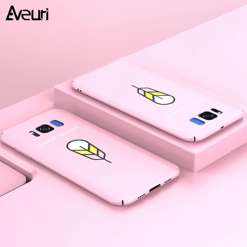 Матовый чехол Aveuri из поликарбоната для Samsung Galaxy Note 10 Plus S8 S9 S10 S10E A30 A50 A70 A7 A9 2018 |