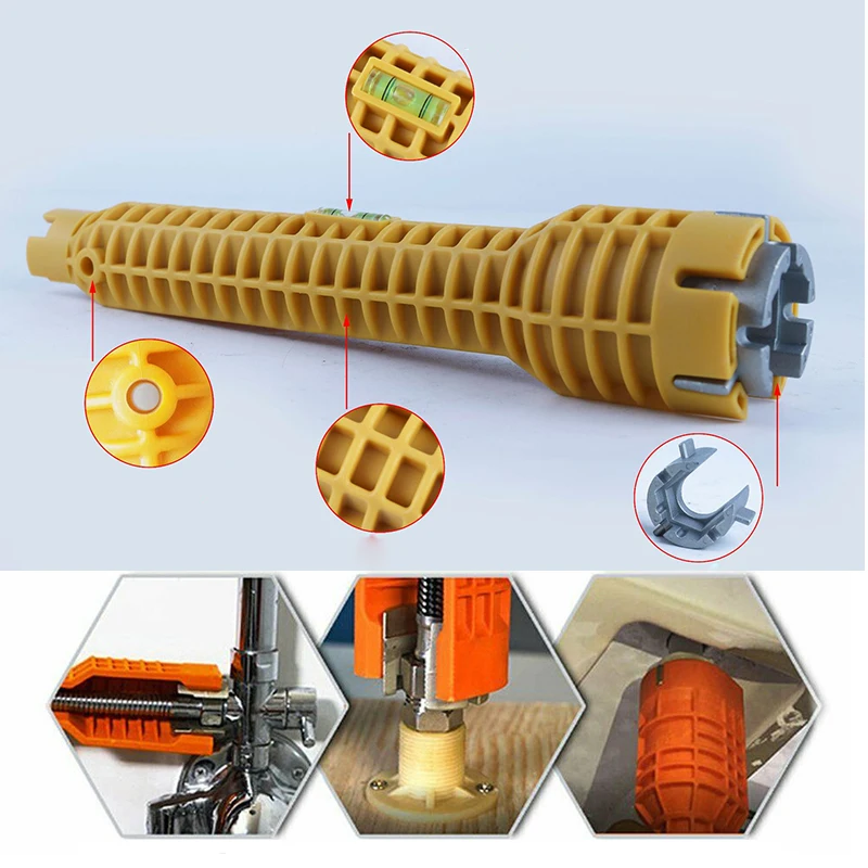 Новый Многофункциональный Легкий домашний смеситель для кухни ванной и раковины