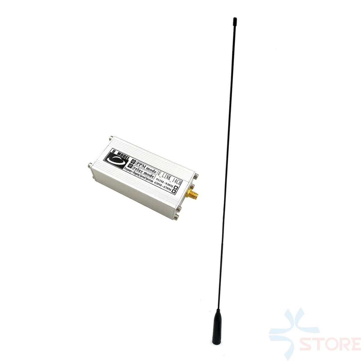 64KM ULINK433 433MHz FPV Long Range LNB Extended Remote Controller System Transmitter Receiver Combo Dual Power Selection | Игрушки и