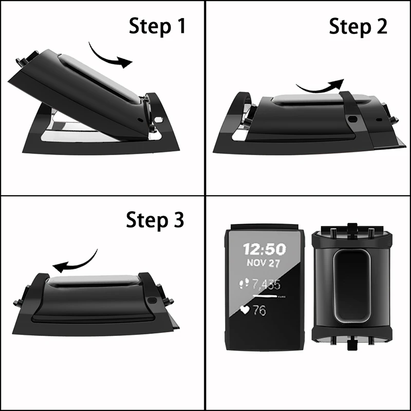 360 Полный Чехол для экрана для Fitbit Charge 3 крышка на Fit Bit Charge3 наручный Браслет замена защитный coqu