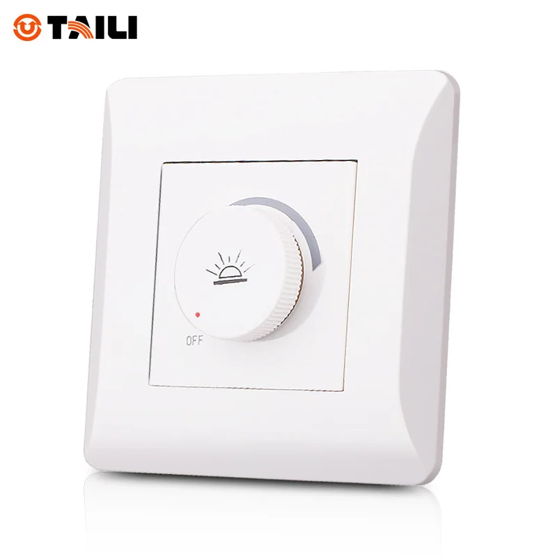 

TAILI EU wall switch light dimmer switch lamp dimmer light controller light regulator light modulator TL0618
