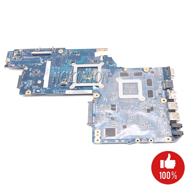 NOKOTION Фирменная Новинка H000038410 H000050770 материнская плата для ноутбука Toshiba Satellite L850 C850 C855 HM76 DDR3 7670M GPU основная плата