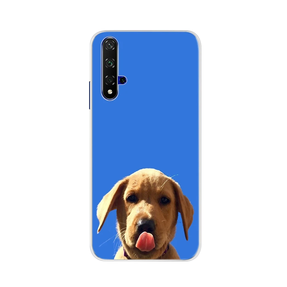 Чехол с цветами для Honor 20 чехол Huawei S мягкий телефона из ТПУ рисунком Pro 20pro