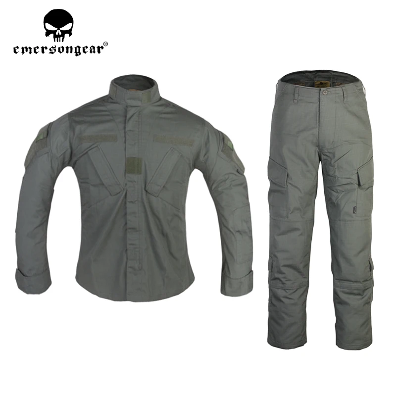 Emersongear армейская тактическая БДУ костюм для охоты на открытом воздухе спортивная одежда для мужчин военный боевой спортивный костюм осень зима 2 шт. спортивный комплект
