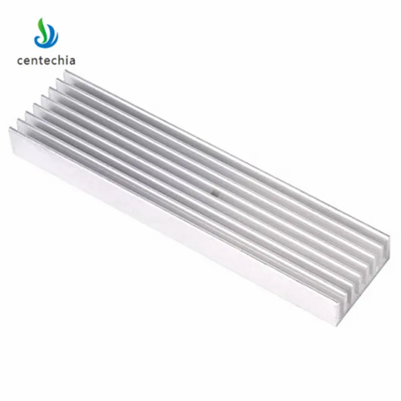 Алюминиевый радиатор Centechia 100*25*10 мм охлаждения кулер расширитель DIY процессор