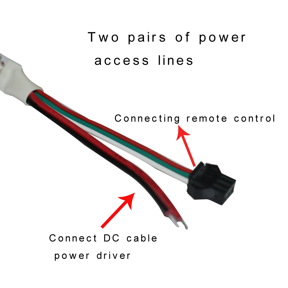 WS2812 Волшебная светящаяся 144 светодиода/м IP20 DC5V Гибкая Высококачественная
