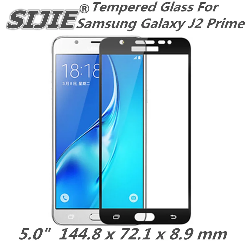 Закаленное Стекло для Samsung Galaxy J2 Prime g532 G532F g532m g532g Ace Экран защитный Full Cover Black White Gold 5