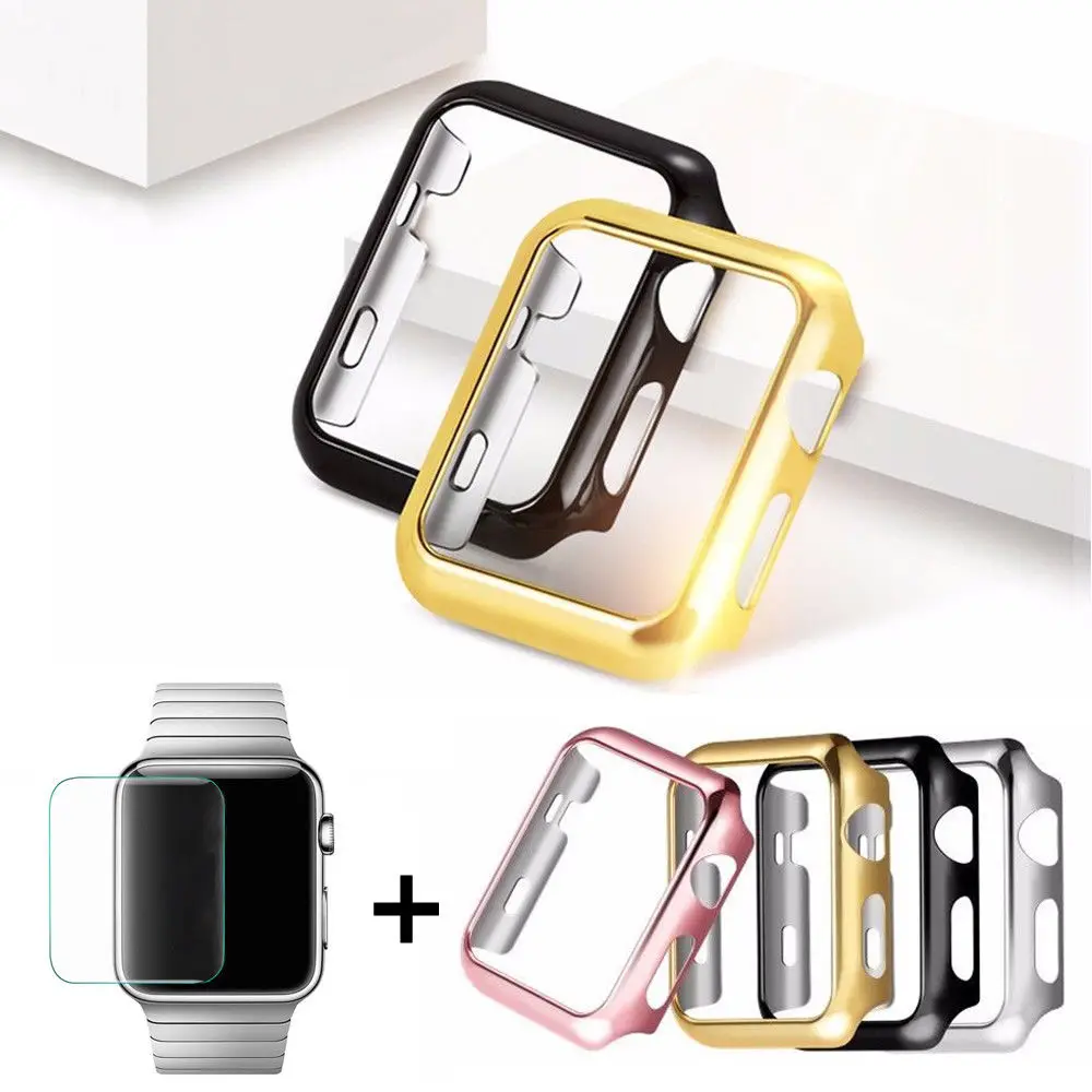 Для Apple Watch Series 1/2/3 38/42 мм чехол с полным корпусом защелкивающийся Защита