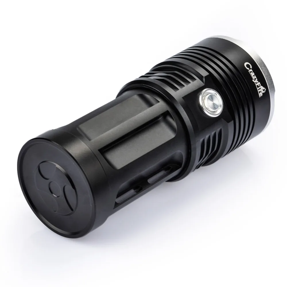 Мощный светодиодный фонарик CrazyFire 10000 люмен тактический фонарь онарик 11 CREE XM L T6 с