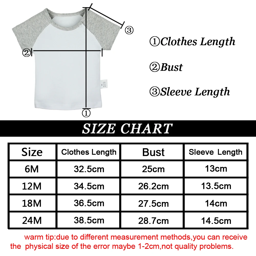 Футболка для новорожденных с коротким рукавом принтом Keep Calm And Love Me sleep| |