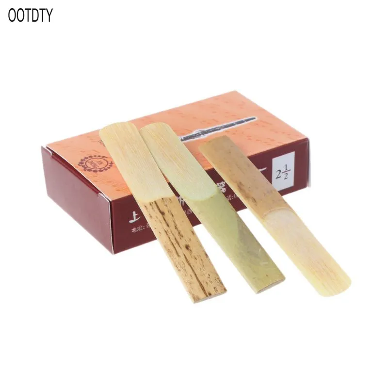 10pcs 2.5 Strength Clarinet Reeds Music Instrument Part Traditional Bamboo | Спорт и развлечения
