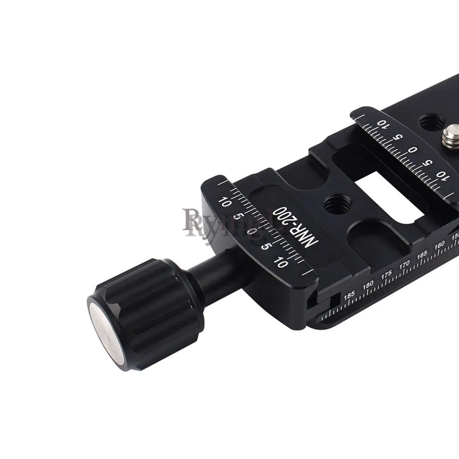 * 200mm Nodal Slide Rail Quick Release Plate Clamp Adapter For Macro Panoramic Arca Aluminum Alloy Tripod | Обустройство дома