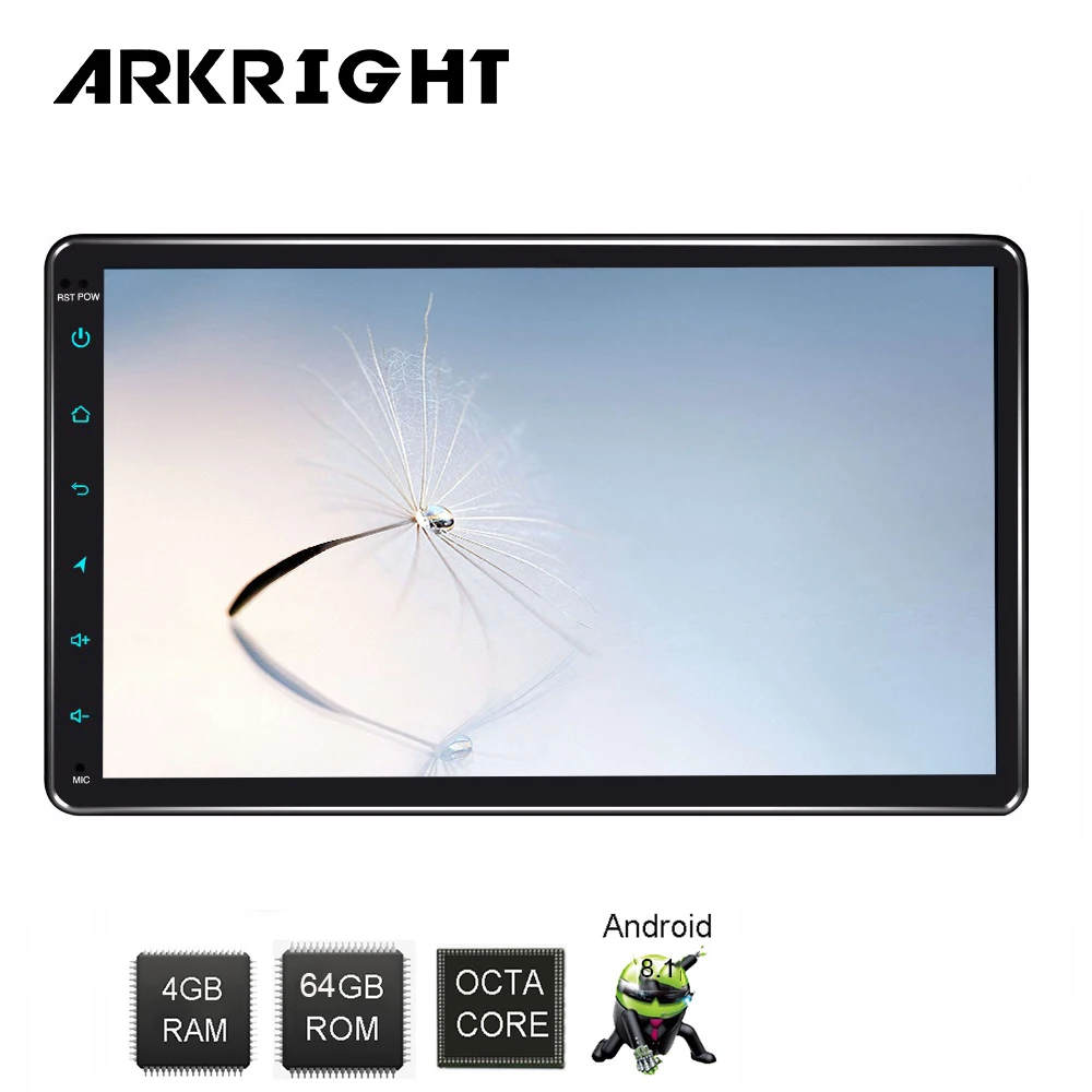 9 &quot1 din Android 8 1 Встроенный 4G модуль DSP 4 Гб 64 автомобильное радио gps Bluetooth видео выход