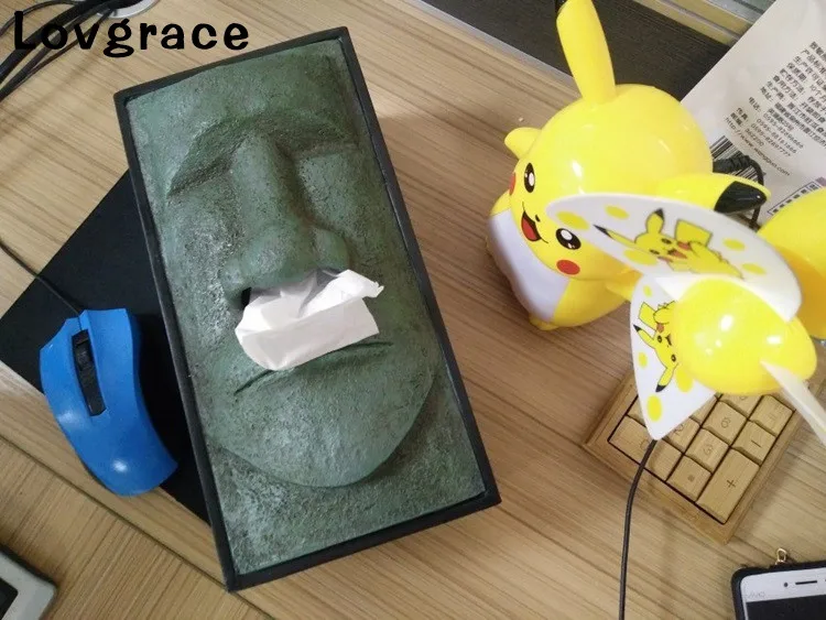 3D Смола Duke Of England statues Tissue Box для ванной комнаты держатель для салфеток бумажный держатель для полотенец украшение для комнаты отеля подарок