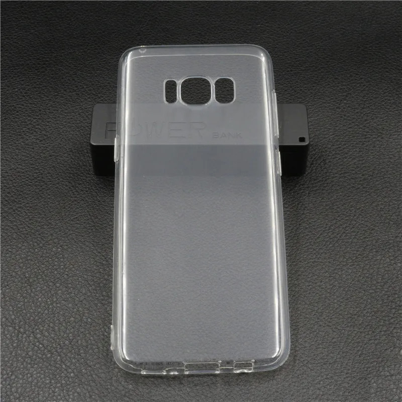 Ультратонкий силиконовый прозрачный мягкий чехол HUDOSSEN для Samsung Galaxy S8 Plus