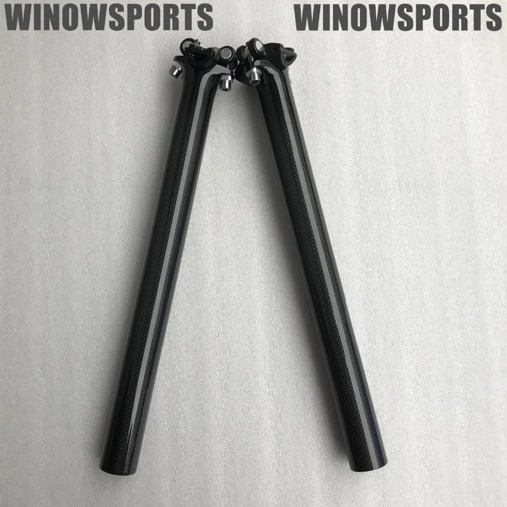 11 WINOWSPORTS карбоновая Подседельный штырь 350 мм 400 длина mtb нулевое смещение 27 2 и 31 6