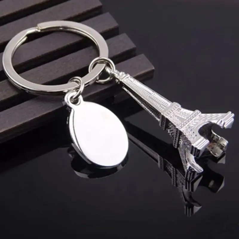 3D креативный стиль ретро мини брелок «Эйфелева башня» брелок Брелок Любовник цепочка для ключей в подарок