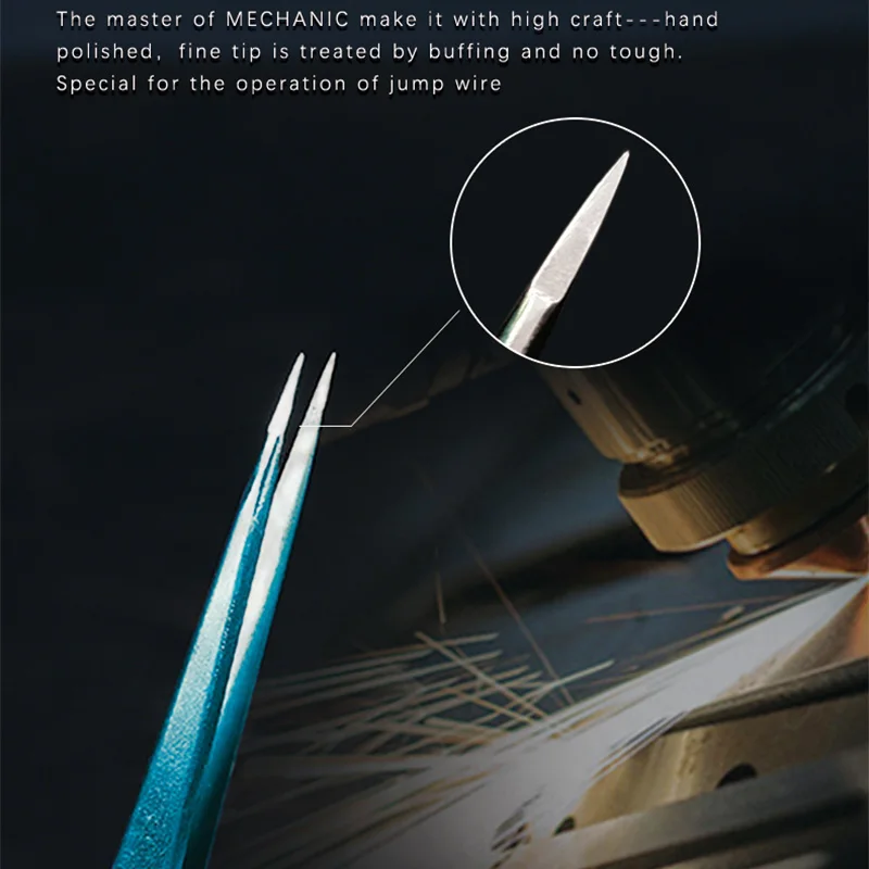 Механик KK 11 на заказ прыжок провода Пинцет высокая прочность термостойкость для