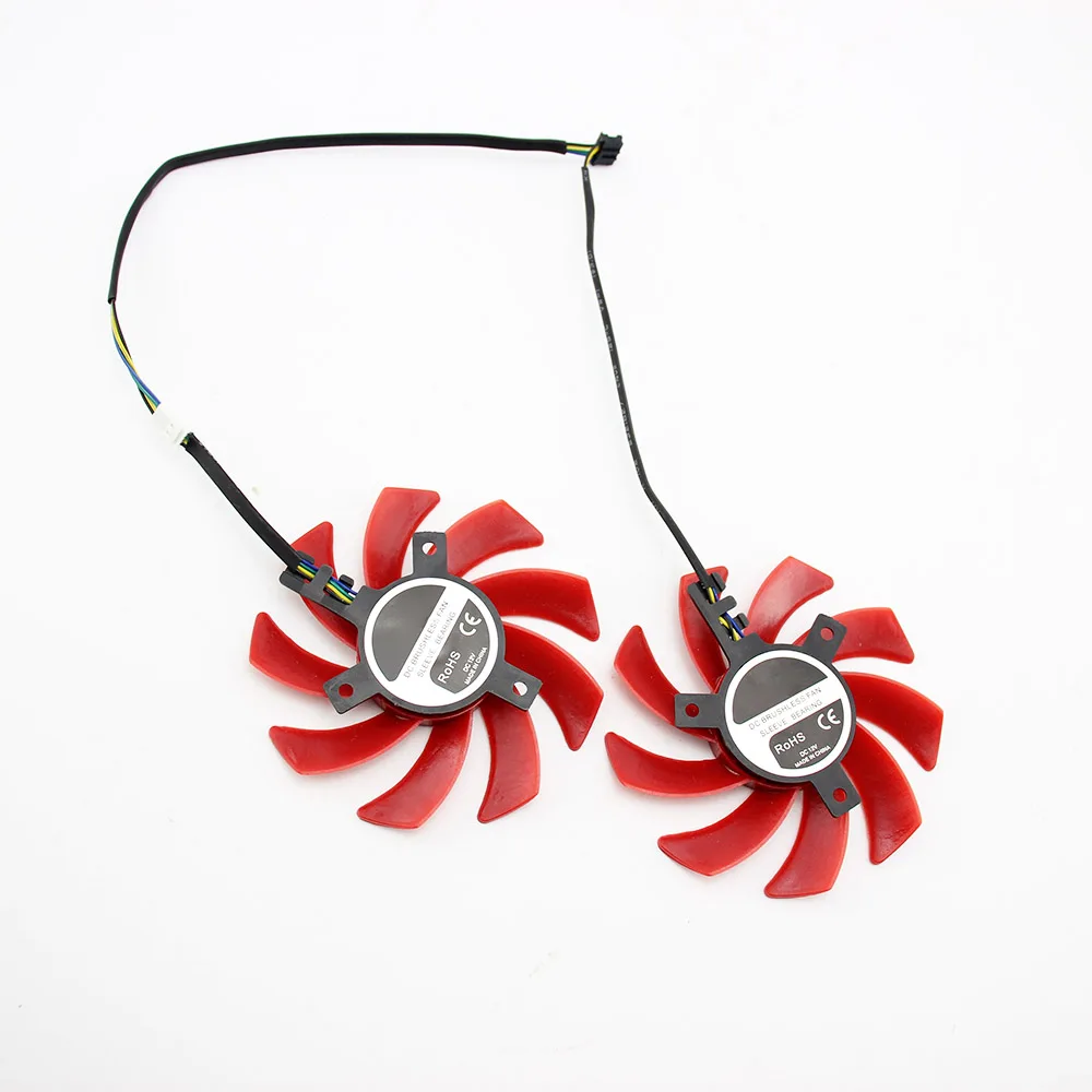 Вентилятор для Видеокарты Radeon XFX RX560 RX550 2 шт./лот 85 мм RX 550/560 | Компьютеры и офис