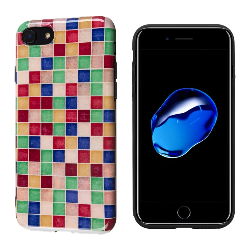 Роскошный фирменный глянцевый мягкий силиконовый чехол для iPhone X XS Max XR 7 8 Plus 6 S