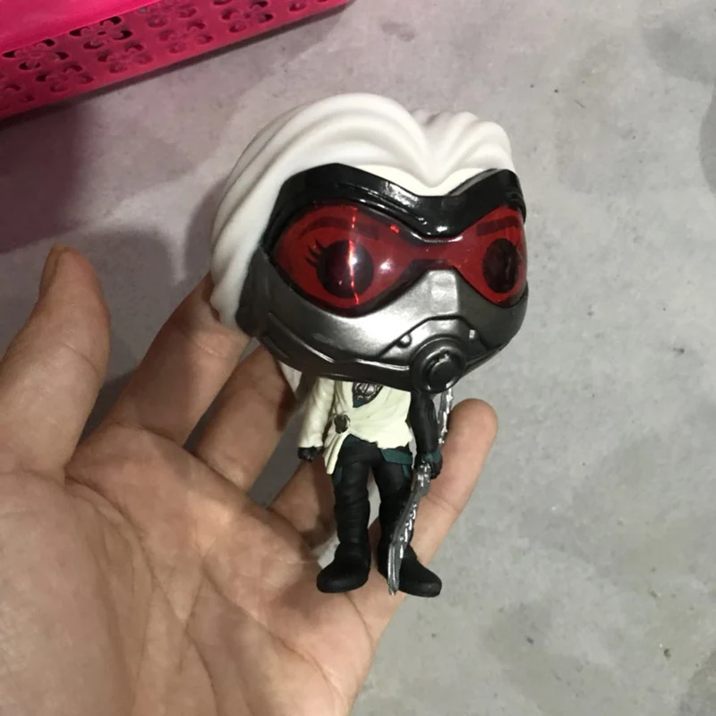 Funko pop Secondhand Marvel: Человек-муравей и ОСА Джанет Ван Дин Виниловая фигурка Коллекционная модель свободная игрушка без коробки - Цвет: Зеленый