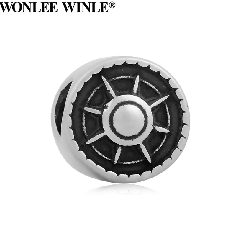 Wonlee Winle 316l искусственные бусины из нержавеющей стали оригинальный браслет