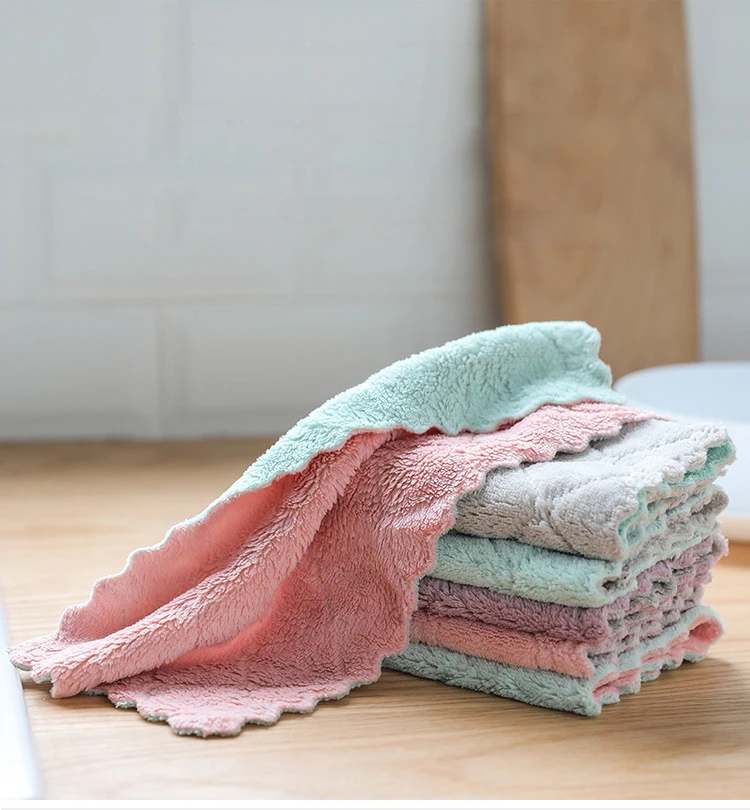 Zoyun сверхвпитывающая микрофибра кухонная ткань для посуды с высоким уровнем эффективная посуда домашнее полотенце для уборки кухонные инструменты Гаджеты