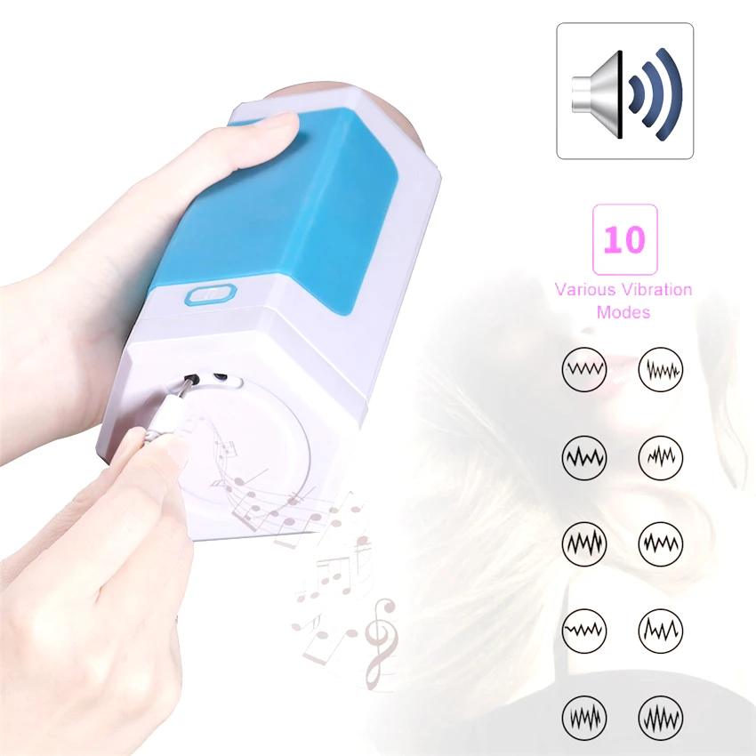 Mlsice Секс игрушки 10 Virating режим BAILE Мужской мастурбатор искусственная вагина