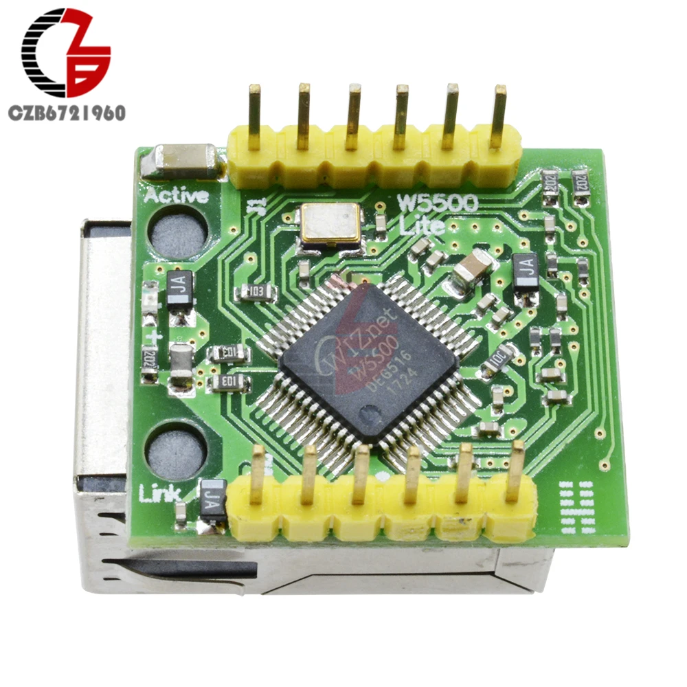 USR ES1 ENC28J60 W5500 чип SPI к LAN Ethernet преобразователь TCP/IP модуль|spi ethernet|spi chipspi module |