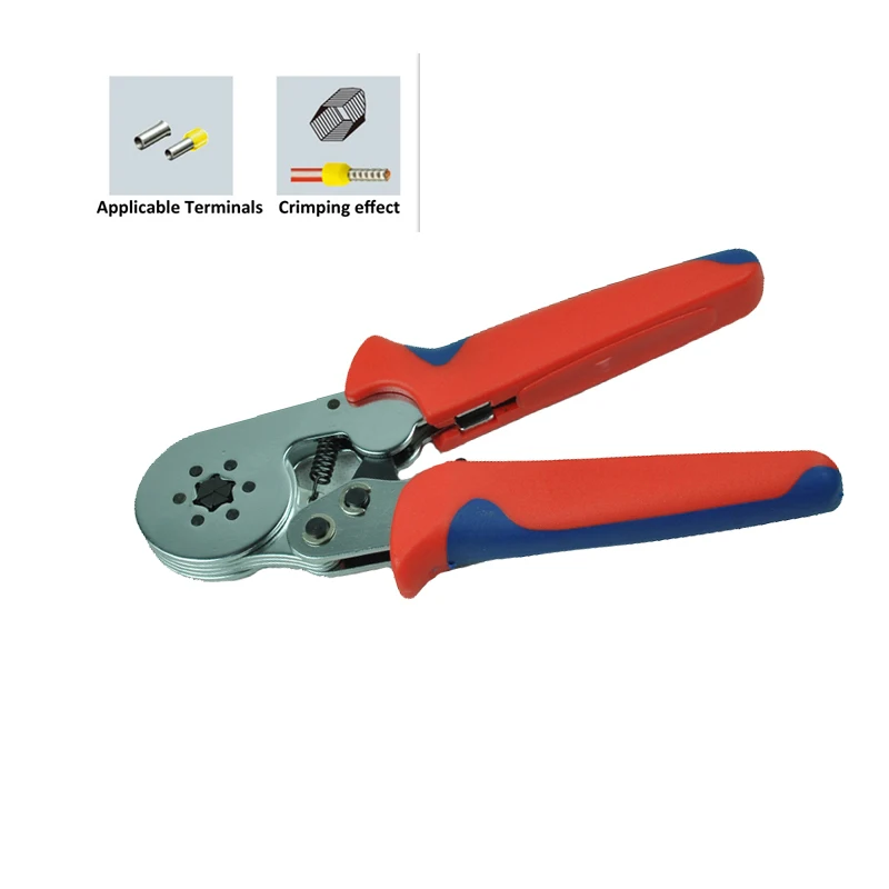 

LSC8 6-6 Mini Type self adjustable terminals crimping pliers 0.25-6mm crimper Multitool hand tools pliers HSC8 6-6