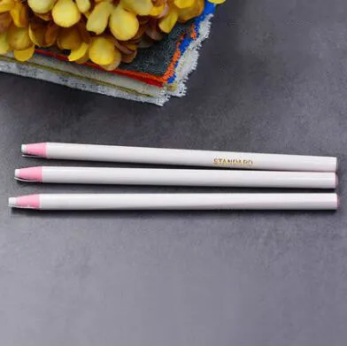 3 White Chalk Pencil Colorful Erasable Fabric Tailors Chalk Tailor's Chalk Pencil Fabric Patchwork Marker Clothing Pattern DIY Sewing Tools GYH - Цвет: 3 White Chalk Pencil