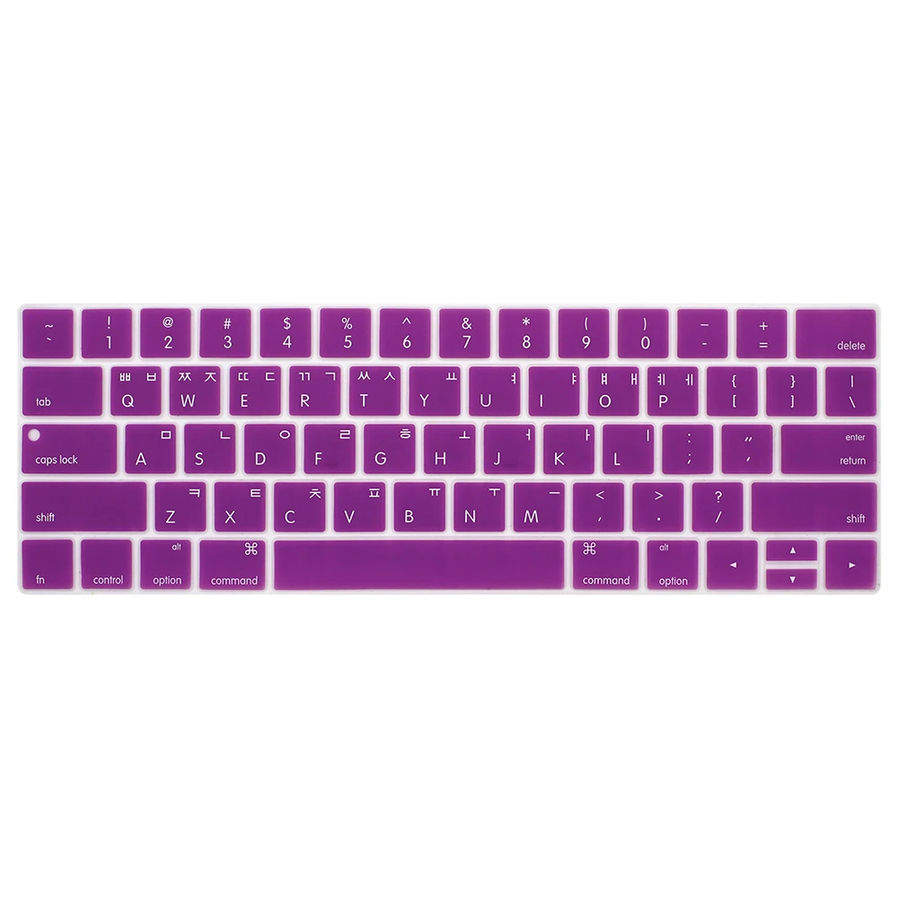 Корейская Защитная пленка для клавиатуры MacBook с сенсорной панелью 13 15 A1706 A1707A1989, Корейская Защитная пленка для клавиатуры ноутбука
