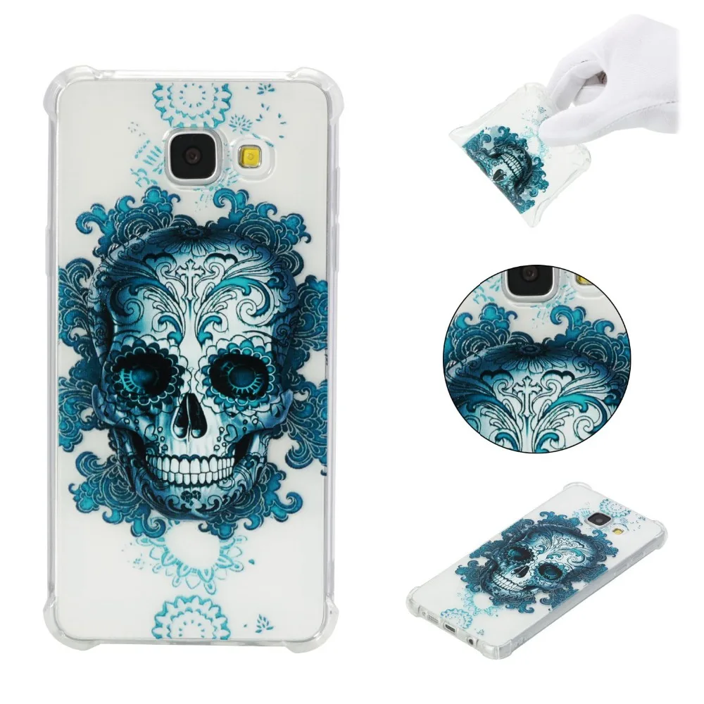 Case Anti-fall TPU For fitted case Samsung A510 2016 Cat Stand Cover Flip Leather Book Holder |