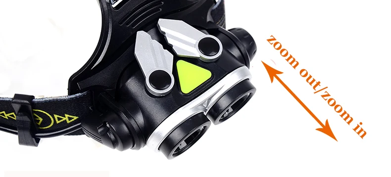 Litwod z207305A 2 шт. CREE XML L2 8000лм светодиодный налобный светильник Micro usb Перезаряжаемый налобный светильник 18650 или 3* AA батареи