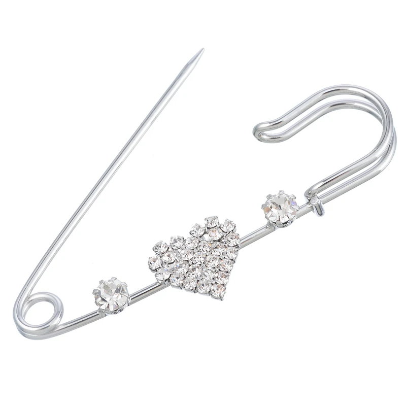 Junejour Посеребренная Брошь Значки для одежды горный хрусталь нашивки на рюкзаке