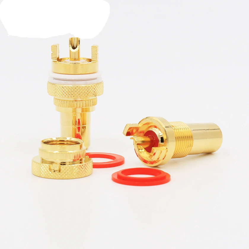 805 2 5 F Высокопроизводительные разъемы RCA 4 шт.|socket|socket 8socket rca |