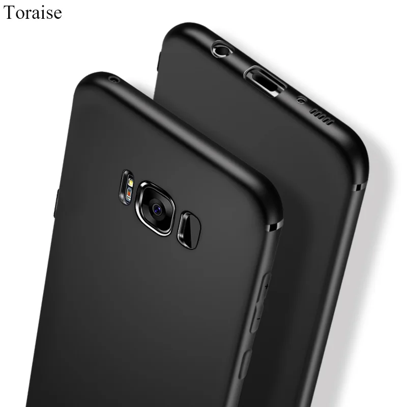 Ультратонкий чехол Toraise для Samsung S8 тонкий матовый Мягкий силиконовый из ТПУ Note 8