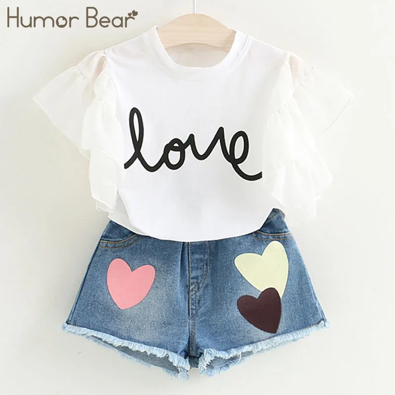 Комплект детской одежды Humor Bear комплекты одежда для девочек 2021 брендовые