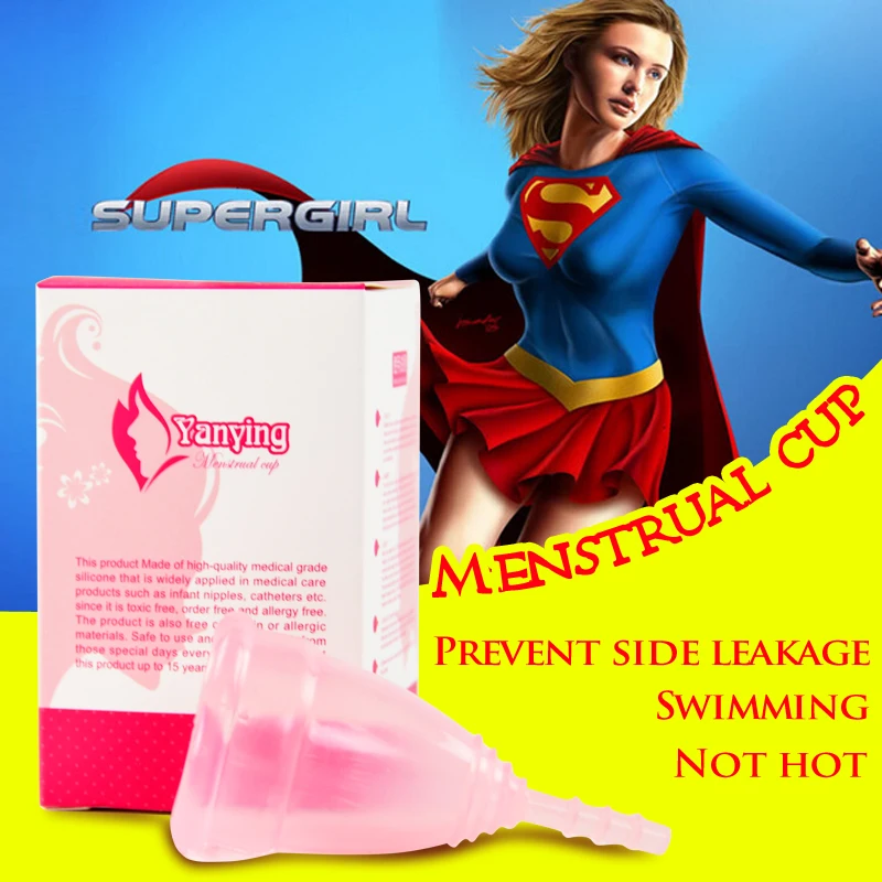 Менструальная чаша для женщин 2 шт./лот средство женской гигиены медицинский
