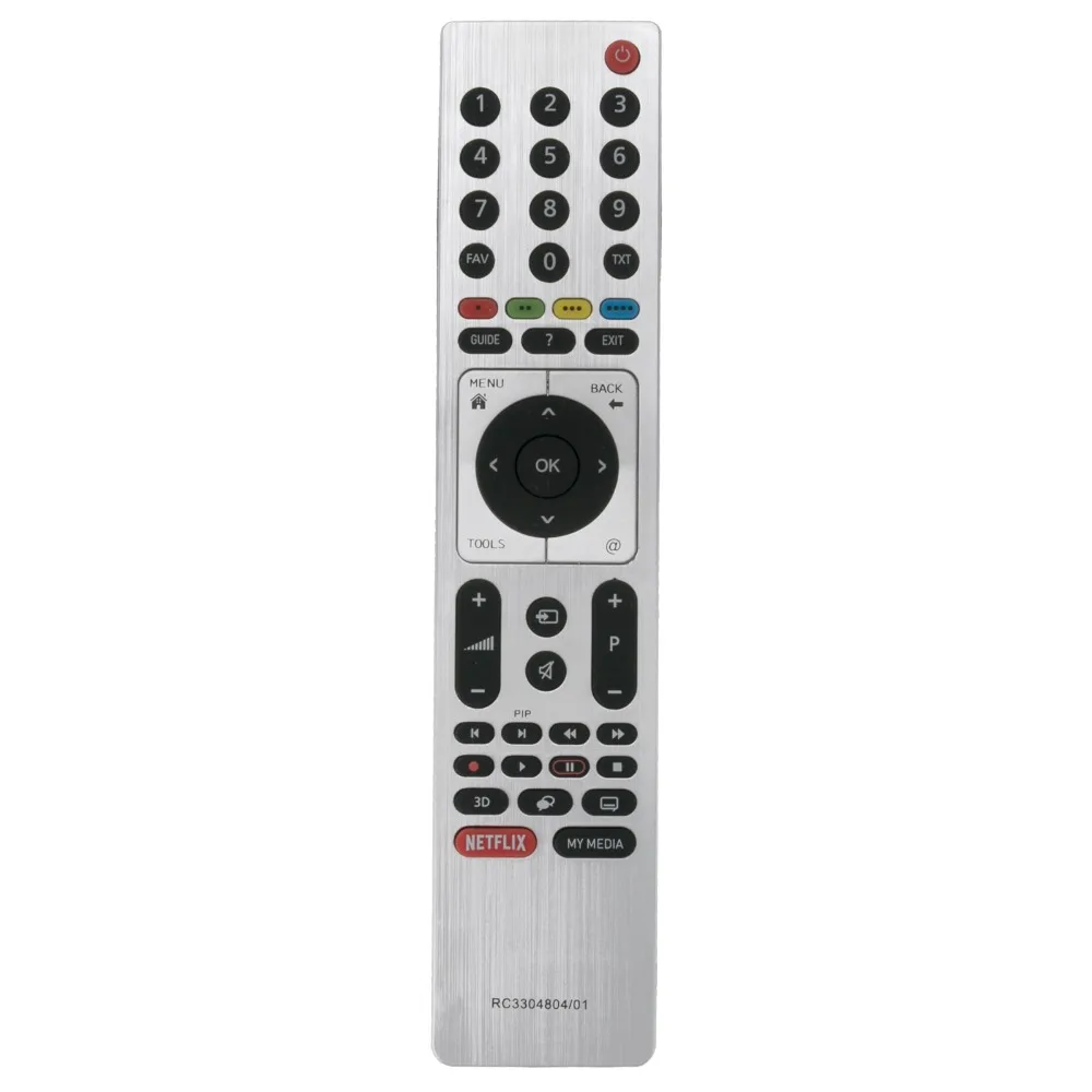 Новый RC3304804/01 сменный пульт дистанционного управления с кнопкой Netflix подходит для