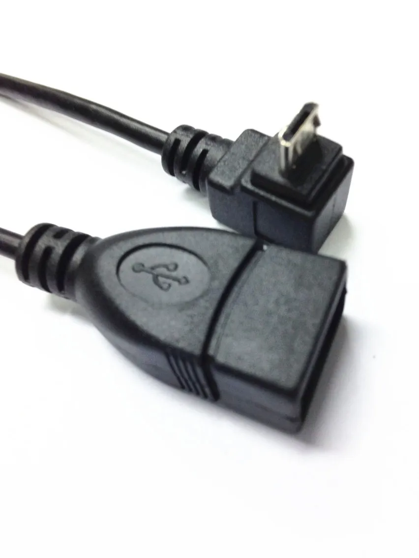 Мобильный телефон и диск Кабель Micro USB для мать OTG кабель AF/MICRO вниз bend|Соединители|