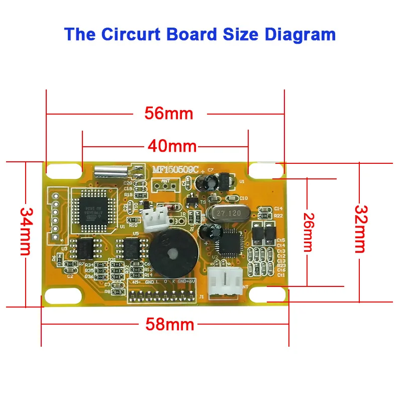 Отель интеллектуальная система блокировки M1 S50 Тип PCB Замена ProUSBHotelCardSystem подходит