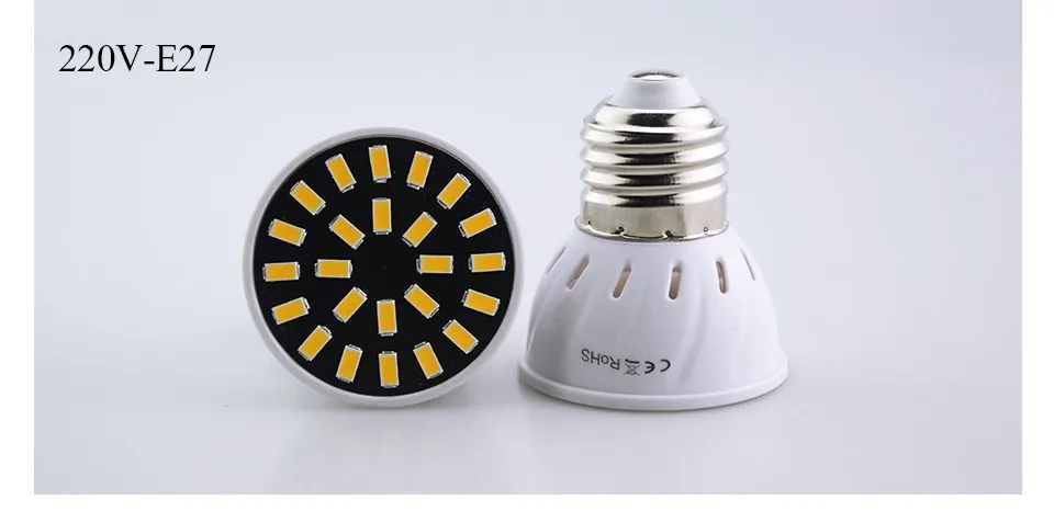 Лампада de led spotlight GU10 MR16 110 В 220 В SMD5733 Lamparas Светодиодная лампа 4 Вт 6 Вт 8 Вт ампулы светодиодные лампы для домашнего внутреннего освещения
