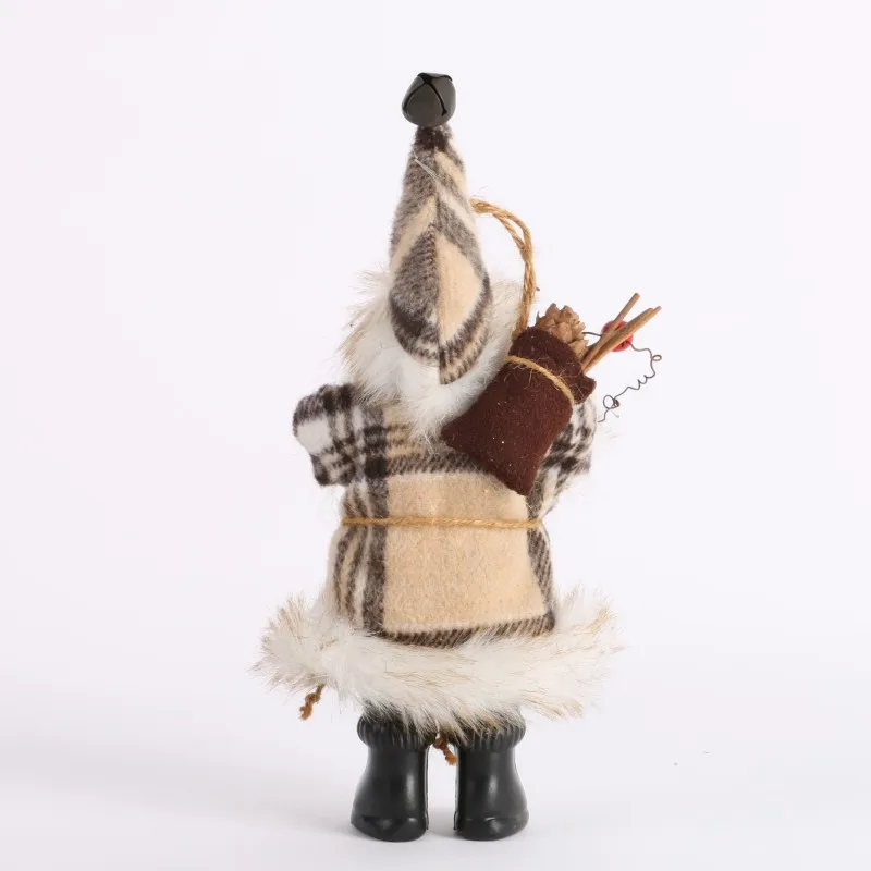 Рождественская игрушка-кукла Санта-Клаус украшения для рождественской елки