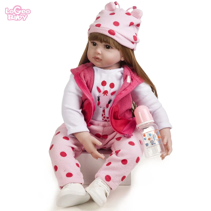 Logeo Baby 2" силиконовая Детская кукла, прекрасная Реалистичная кукла-Реборн, детские игрушки, подарок на день рождения, кукла-Реборн, кукла-сюрприз