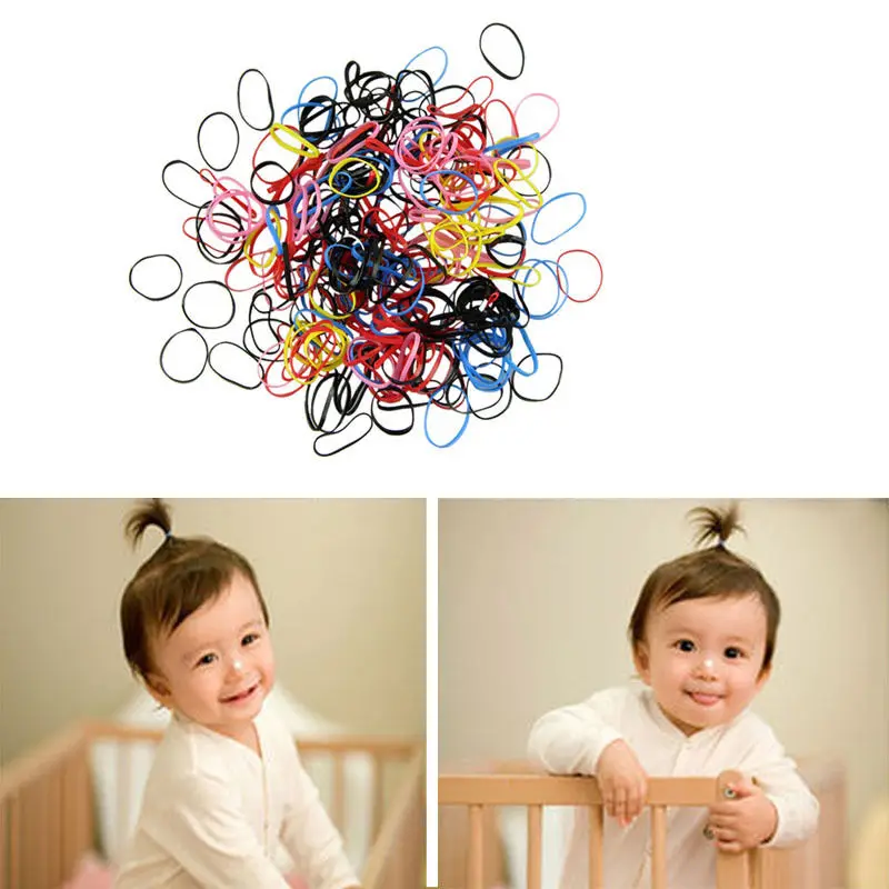 Резинка для волос карамельных цветов 300 шт. | Детская одежда и обувь