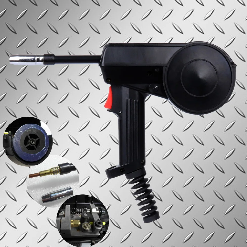 No Cable 160A Spool Gun Welding Torch Mig Spool Gun Mig gun Head aluminium spool gun with adjustable speed